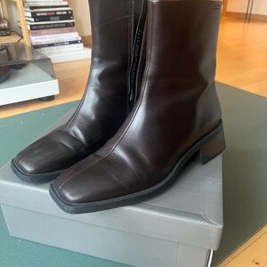Vagabond Blanca Boots - Dark Brown Leather
